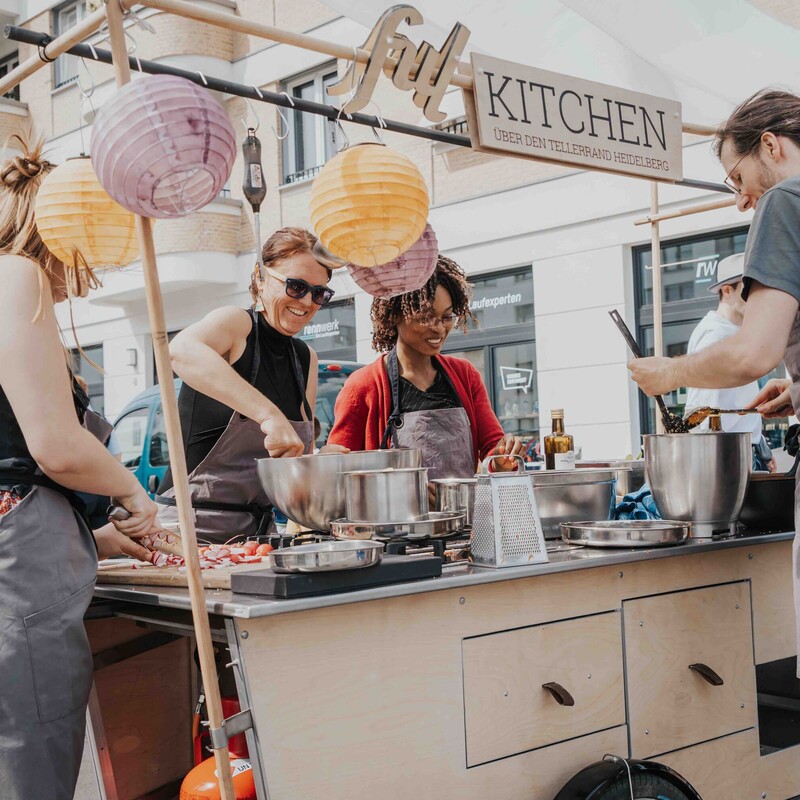 Mobile Küche Ful Kitchen von Über den Tellerrand Heidelberg