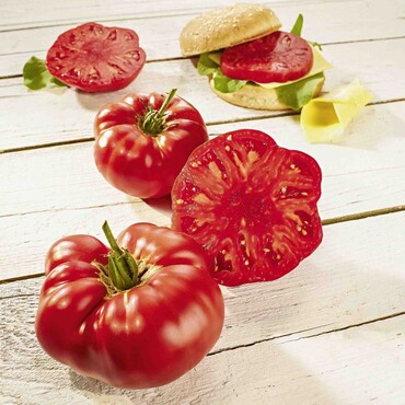 Steak-Tomate 'Buffalosteak'