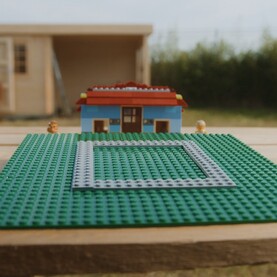 Ringfundament als Lego-Aufbau