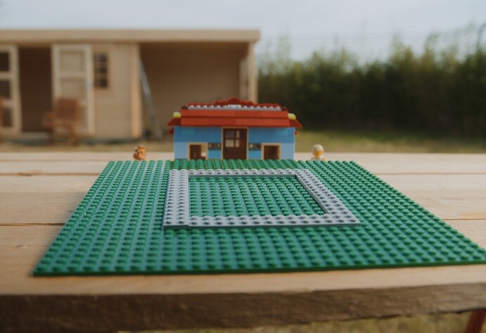 Ringfundament als Lego-Aufbau