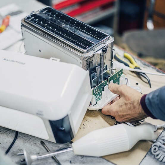 Toaster in Reparatur