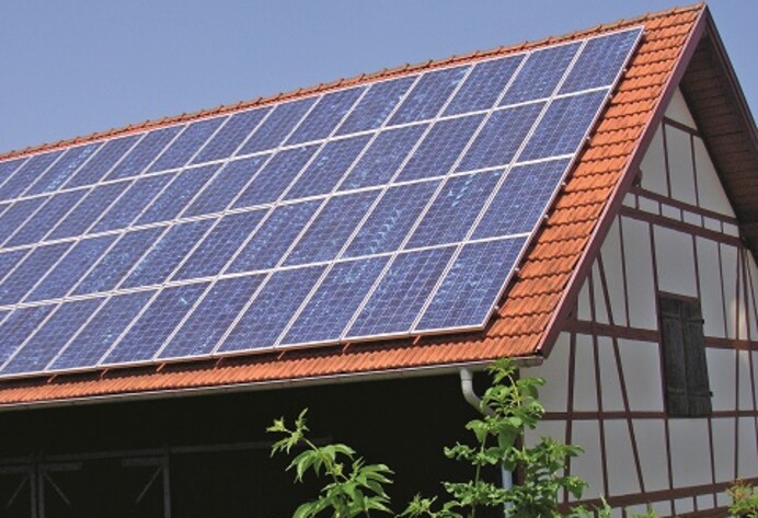 Solaranlage auf Haudach